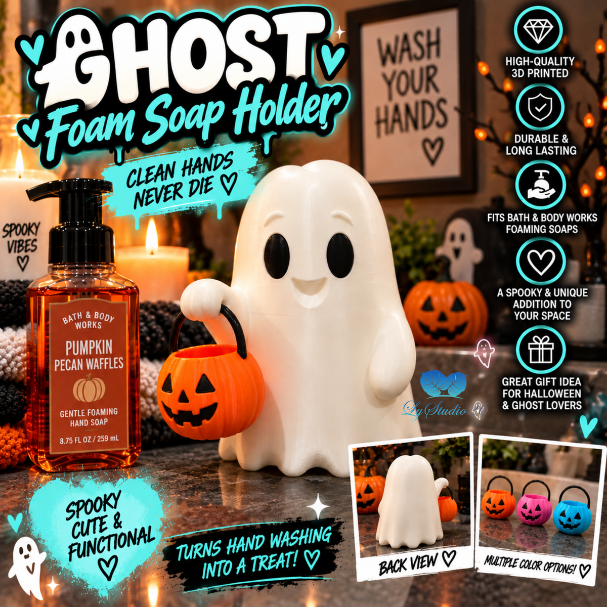 BBW Ghost Soap Holder