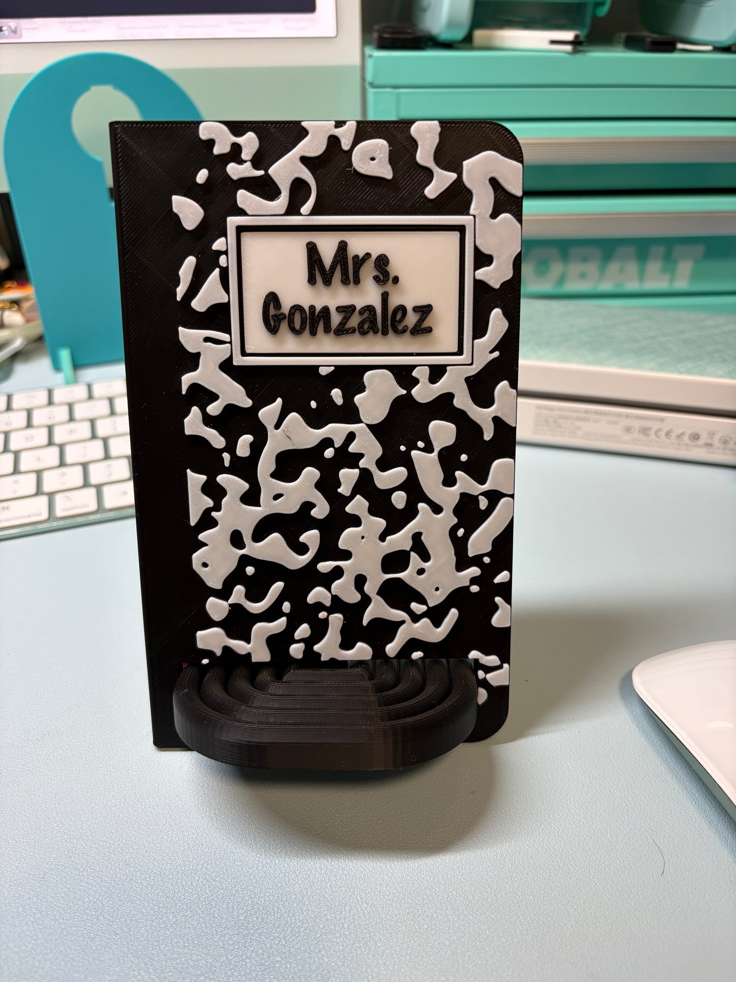 Composition Notebook Phone Holder