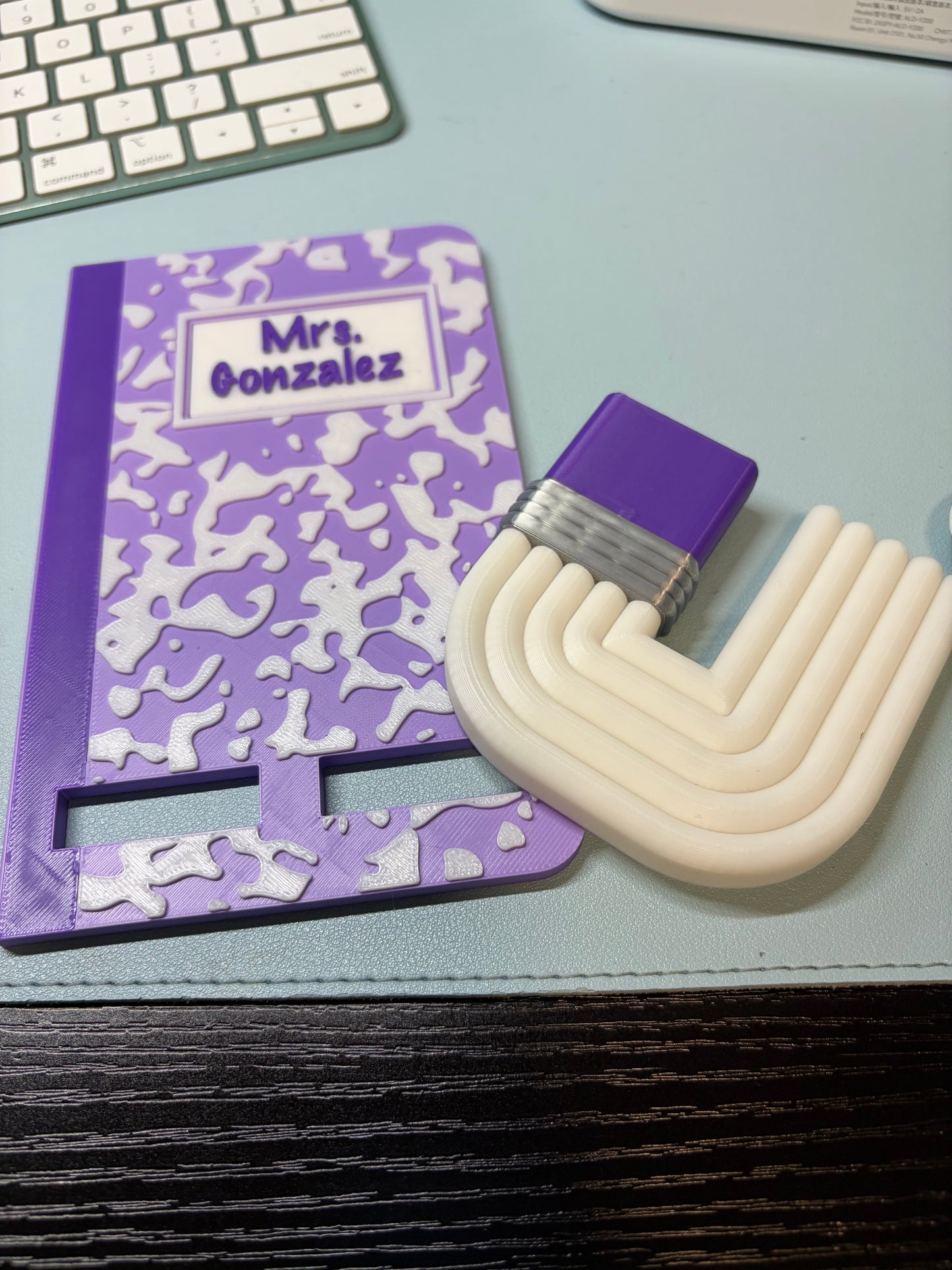 Composition Notebook Phone Holder