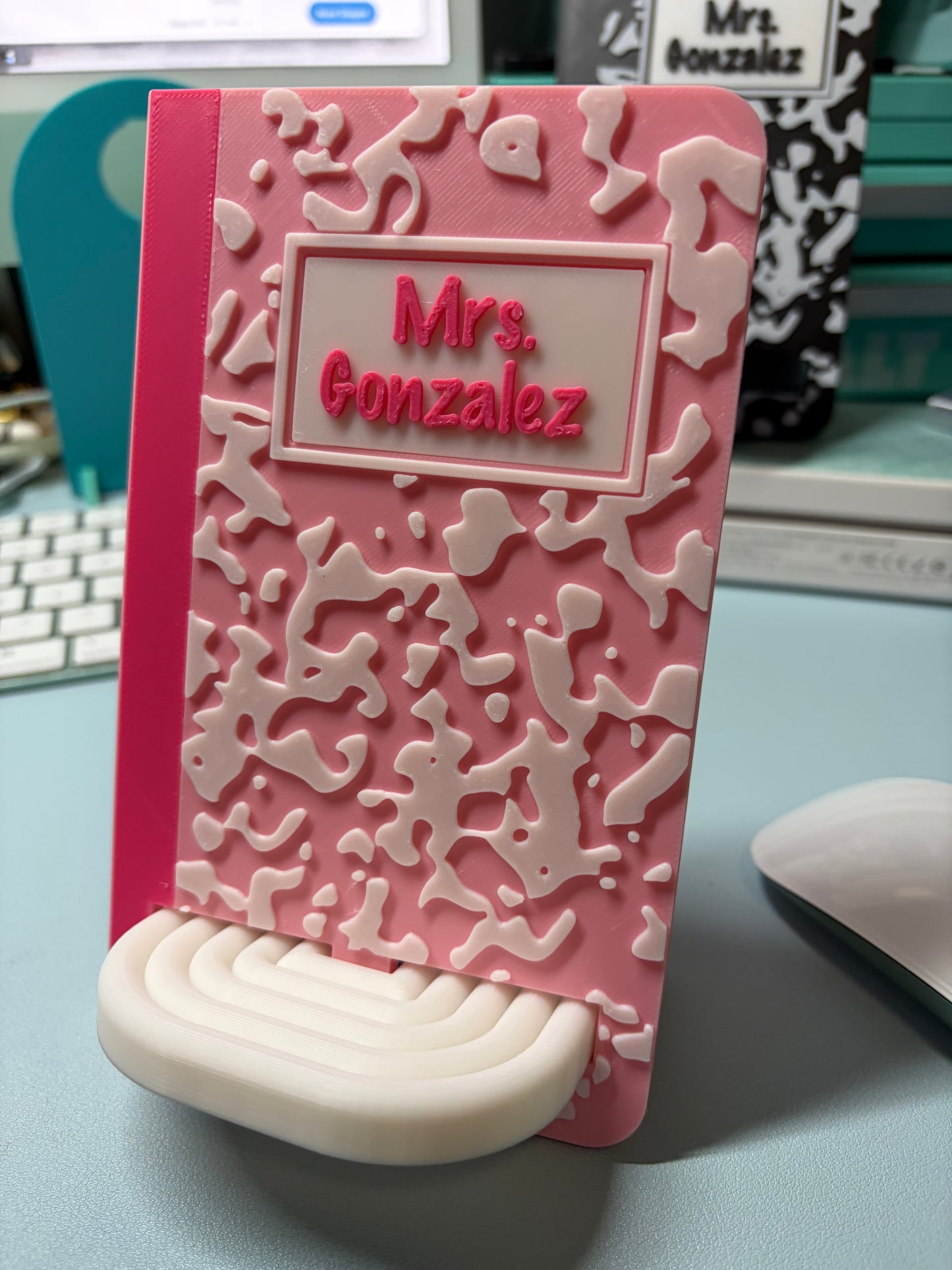 Composition Notebook Phone Holder