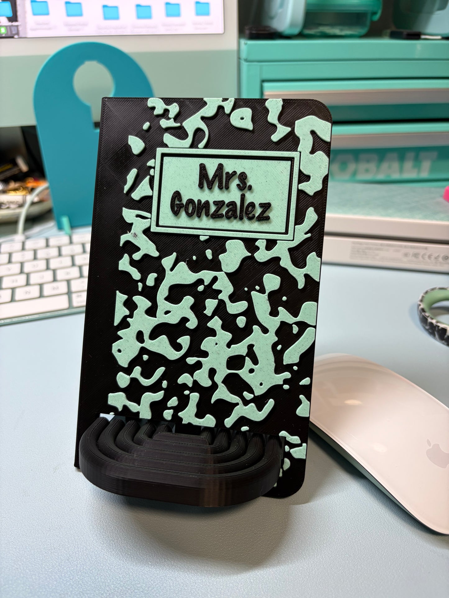 Composition Notebook Phone Holder